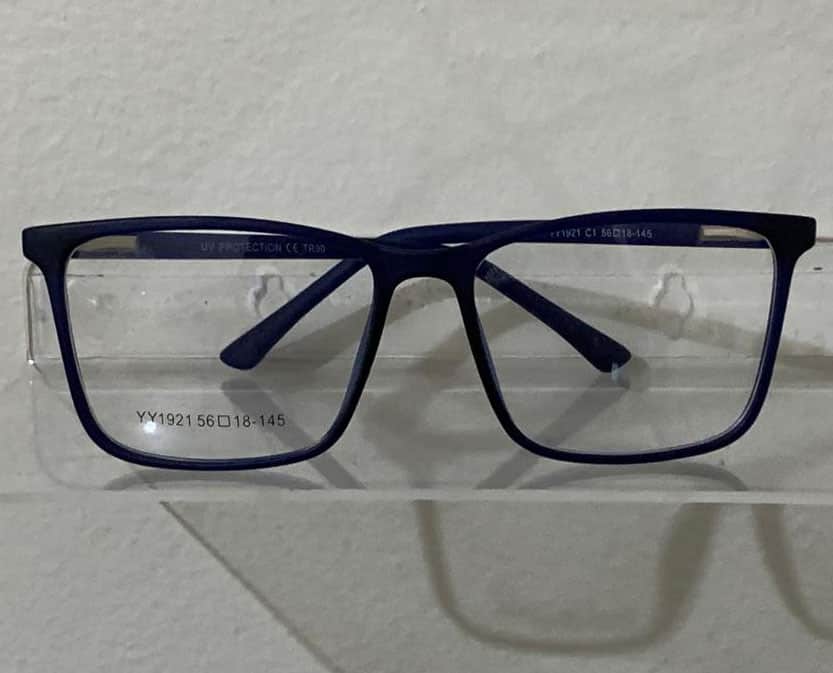 Óculos clássico masculino em acetato preto | AB0003