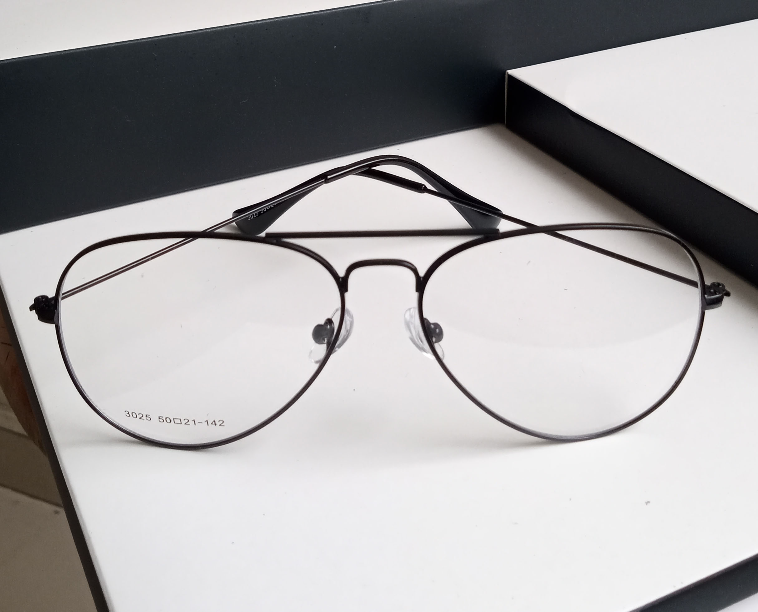 Aviador preto metal. | MA0006