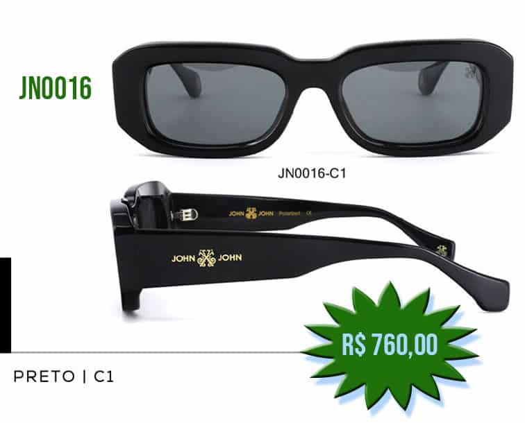 Óculos solar Preto | John John JN0016