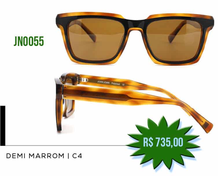 Óculos solar Demi Marrom | John John JN0055