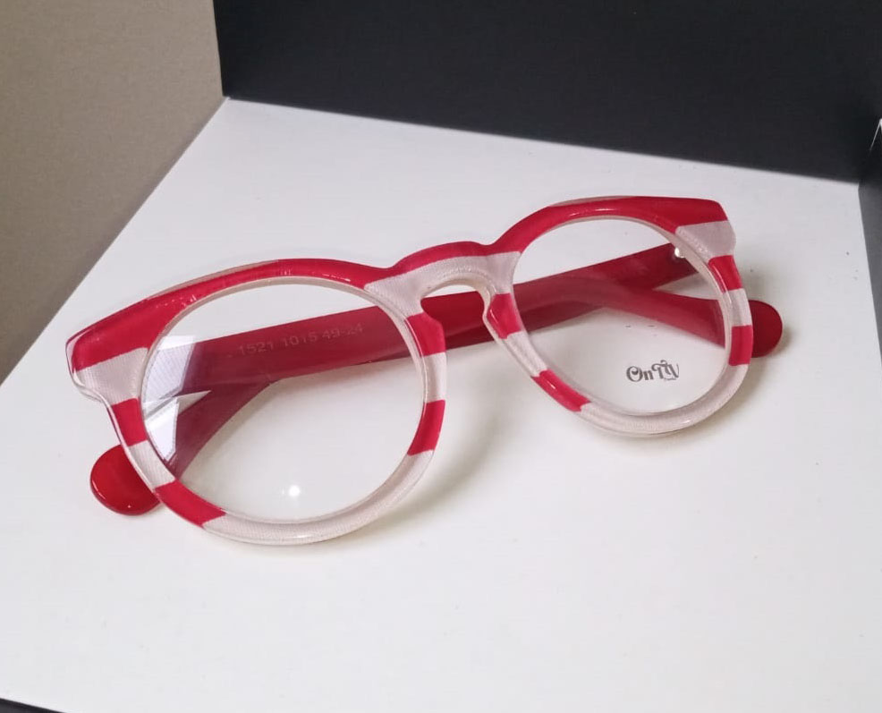 OnTV SAMBA Acetato Alta qualidade Vermelha e Branca. | AOTVS 0005