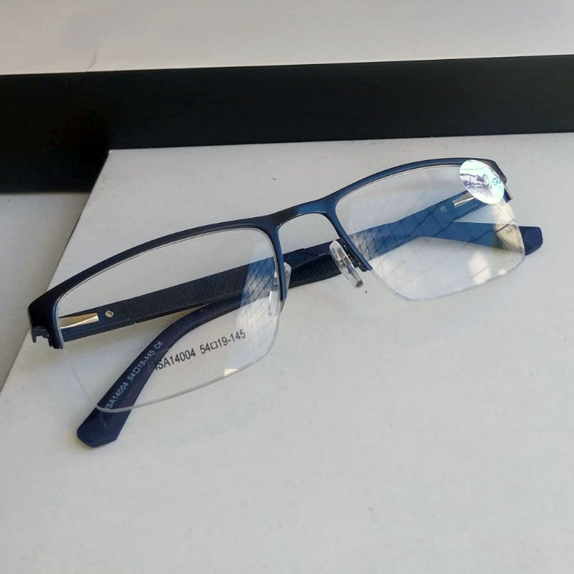 Armação em Metal Azul com Nylon . | MB0006